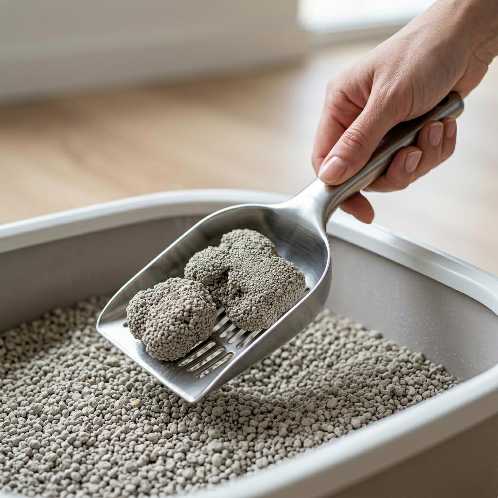 Arena-para-gato-con-aroma-arenero-y-pala Arena para gato con aroma terrones