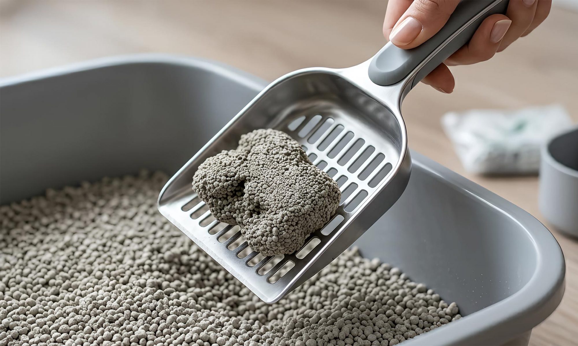 Arena para gato en México